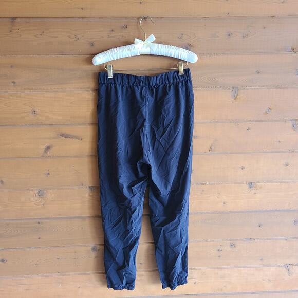 Lululemon Rollin With My Omies Jogger Pant Black Size 6 Elastic Waist Cuffed - Picture 3 of 6